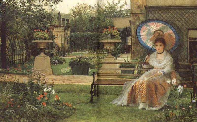 Atkinson Grimshaw In the pleasure oil painting picture